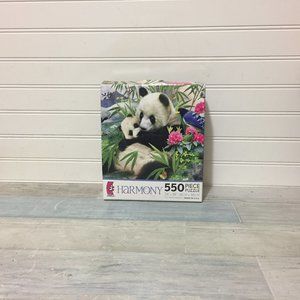 Harmony Panda Bear 550 Piece Puzzle, Sealed